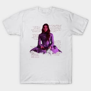 Emily Dickinson Poems Quote T-Shirt